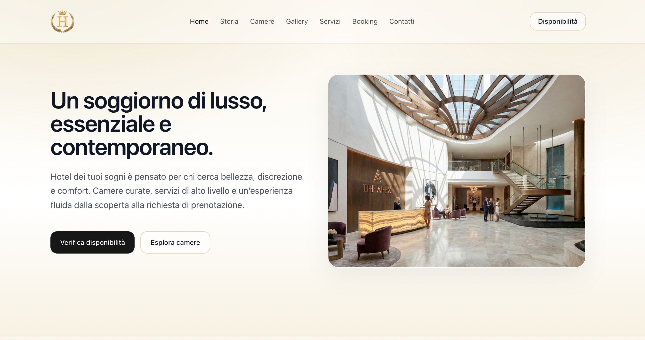 Anteprima concept Luxury Hotel