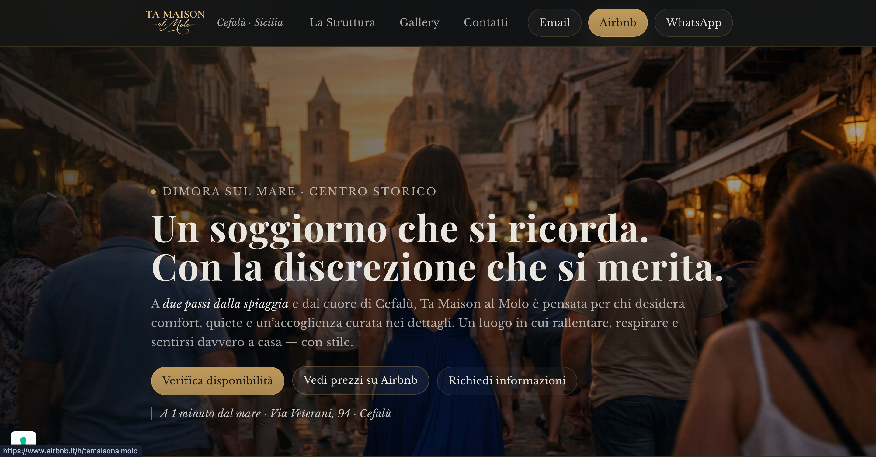 Anteprima progetto Ta Maison al Molo